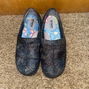 Soft Walk Greys Anatomy Meredith Comfort Slip Resistant Shoes Clogs Candy Dot 8